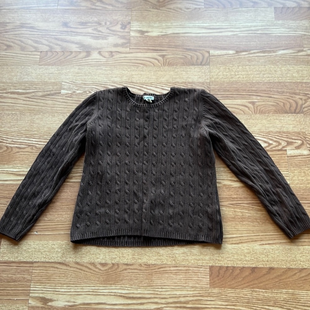 3/$10 - St. John’s Bay Brown Sweater size XL
